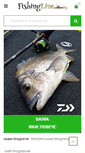 Mobile Screenshot of fishingline-bg.com
